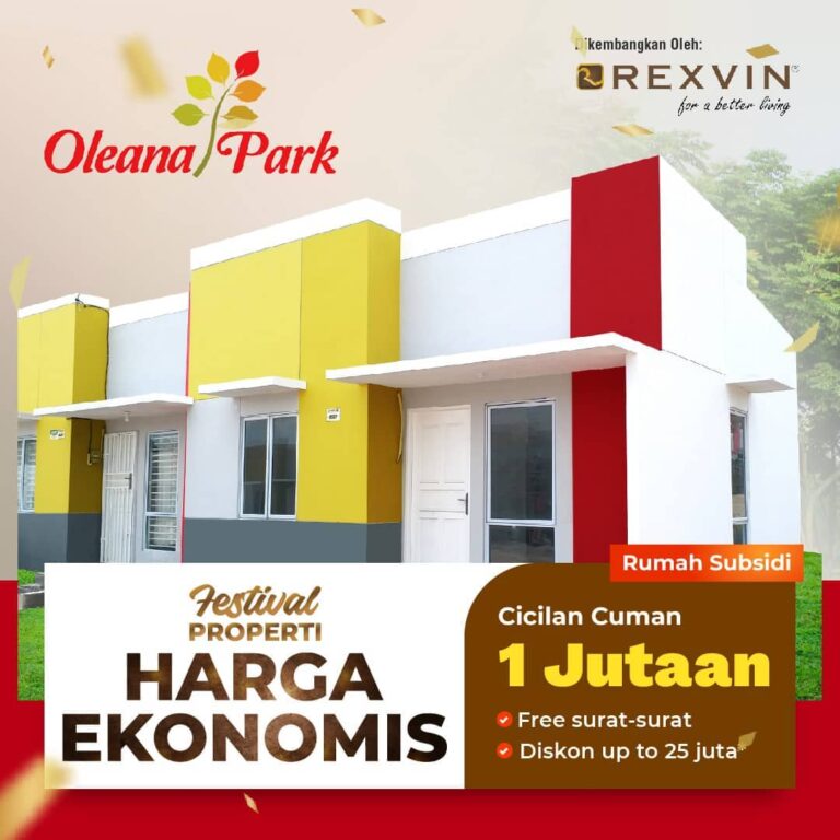 Oleana Park Tanjung Piayu Batam - Promo Festival Properti Harga Ekonomis